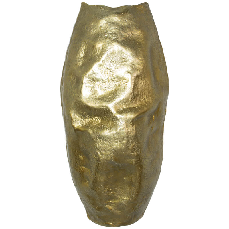 Opulent Gold Organic Vase