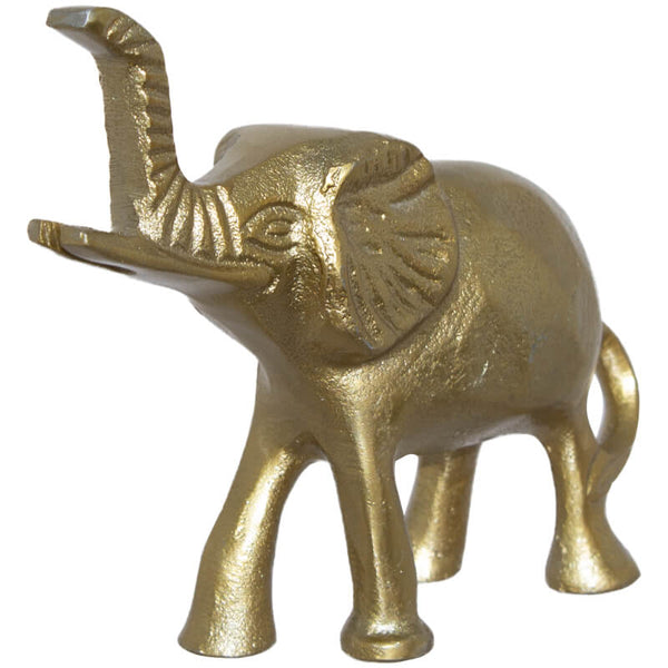 Opulent Small Gold Elephant