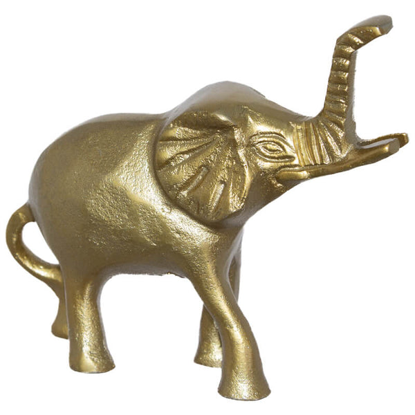 Opulent Small Gold Elephant