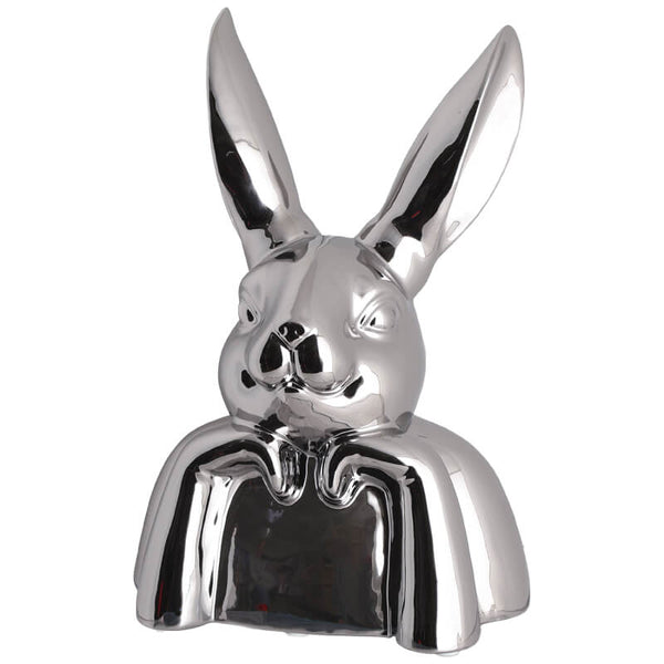 Opulent Silver Bunny