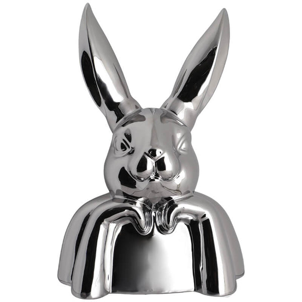 Opulent Silver Bunny
