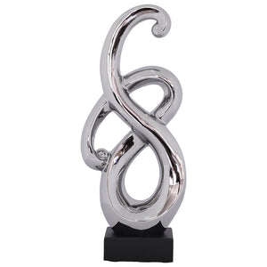 Opulent Orlando Silver Sculpture