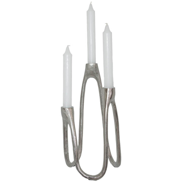 Aviva 3 Loop Candle Holder