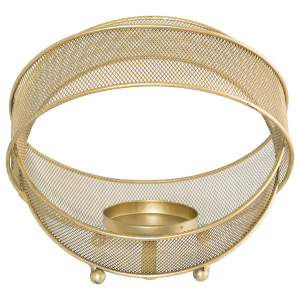 Aflo Gold Lantern / Candle Holder