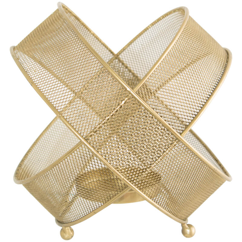 Aflo Gold Lantern / Candle Holder