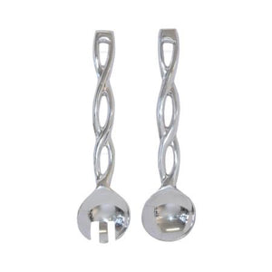 2 Piece Rope Design Salad Server Set