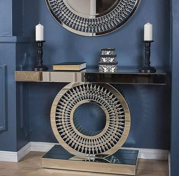 Sello Mirror & Console Table Set