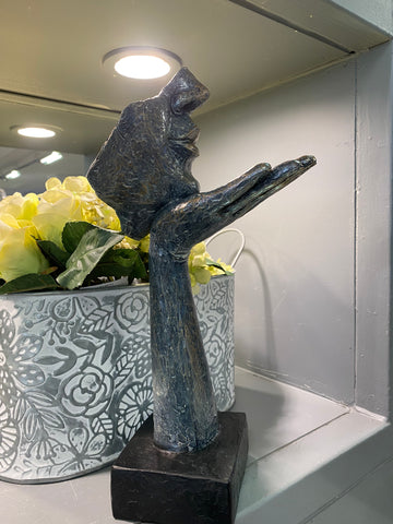 Olivia Blowing Kisses Sculpture